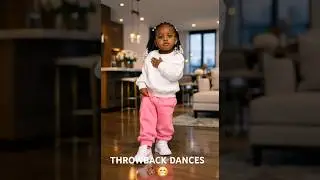 DANCING BABIES 👶🏾😁 | THROWBACK DANCES #aibaby #trend #music #dance