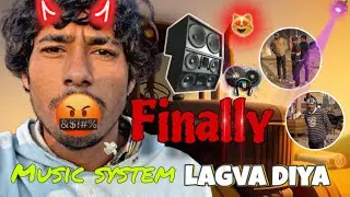 (Part2)ll tractor me music system lag va diya ll🚜#tractor #motivation #vlog #vlogger #modified 
