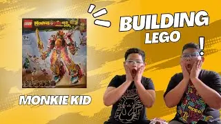 Building my new Lego Monkie Kid; Nezha&rsquo;s Ring of Fire Mech Legoset!