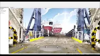 3D scan of a Northlink vessel in Aberdeen