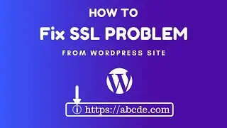 How to fix the SSL Certificate issue to Your Wordpress Site