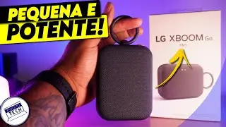 Caixa de som para PENDURAR na MOCHILA!  LG Xboom GO PM1 PN1
