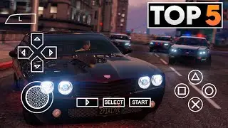 Top 5 Best PPSSPP High Graphics Games 2023 || For Android and PC
