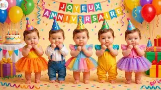 Happy Birthday Song for Kids 🎉 Cute Baby Dance Party 2026
