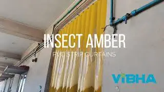 Vibha Systems Insect Amber Pest control PVC Strip Curtains   +91 8778727437