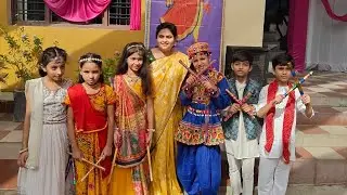Garwa #dandiya#cute #fun#kids #dance #beautiful #garwa #costume #traditional 