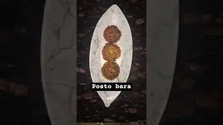 Bengal famous and popular dish. Posto Bara.#trending #Posto #poppyseedsrecipe #bara #vegan
