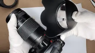 ET-60II Lens Hood For Canon EF 75-300mm F/4-5.6 III EF-S 55-250mm F/4-5.6 Unboxing & Review