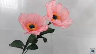 How To Make Ranunculus Butterfly Flowers From Crepe Paper - Lana Paper Flowers