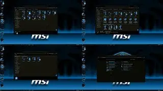 7tsp and iPack DShepe Steel Viper Blue Icon Pack for Windows&reg; 7 w8 8.1 w10 4K