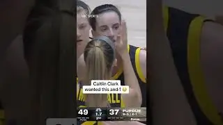 This shot from Caitlin Clark didn't count