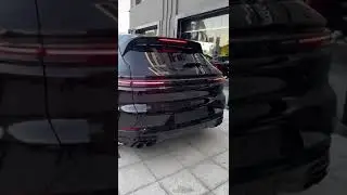 V8 Cold Start 2024 Porsche Cayenne GTS #porsche #coldstart