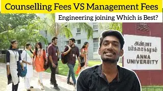 Counselling Fees VS Management Fees |  TNEA 2023 | Trending Tamil Gobi