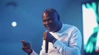 UNCLE ATO STANDS IN WORSHIP AT BROKEN BUT BLESSED BY BECKY BONNEY