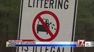 NCDOT to clean up roadside after CBS 17 viewer points out miles of trash