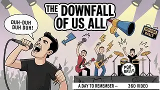 A Day To Remember - The Downfall of Us All Live @ Lakewood Amphitheatre Atlanta 9/26/25 #360concert