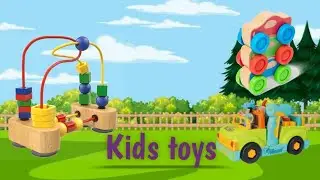 teach childrens about name of toys.car,train, tractor etc.easy way to teach kids.