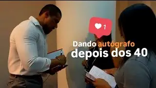 Ele ensina Bioquímica e ainda escreveu um Livro depois dos 40.