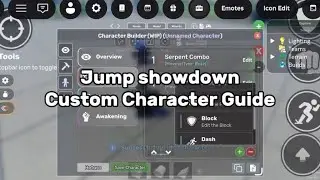 Jump showdown Custom Character Guide | In 1 Min