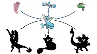 Vaporeon Fish Fusions!  Alomomola - Barboach - Basculin