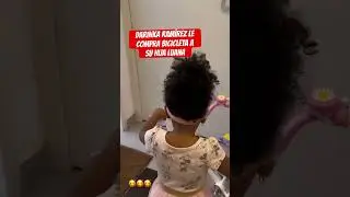 DARINKA RAM&Iacute;REZ LE COMPRA BICICLETA A SU HIJA LUANA 💕. #jeffersonfarf&aacute;n  #luanafarfan