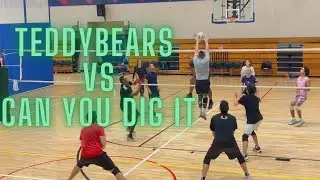 TeddyBears vs Can You Dig It YMCA Volleyball League 4K