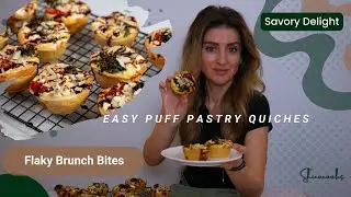 Easy Puff Pastry Quiches