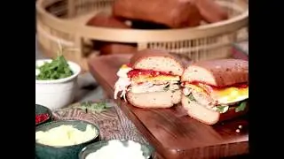 Gluten-Free Mediterranean Brunch Sandwich