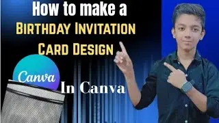 &ldquo;How to Make a Birthday Invitation Card &ndash; Easy Step by Step&rdquo;#InvitationCard#BirthdayIdeas
