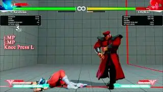Street Fighter 5 (SFV) Beta - M. Bison Combo Compilation