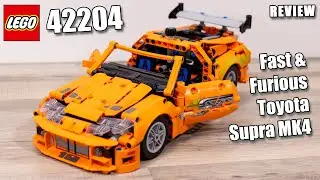 LEGO 42204 Review |  LEGO Fast and Furious Toyota Supra MK4 | Showcase 42204 LEGO Technic 2025