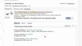 Accessing E Journals