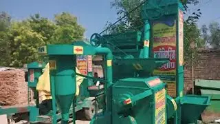 hello guys finally Aaj ham Aditya company ki rice mil lekar aaye Hain jiska tyre puncture ho gaya