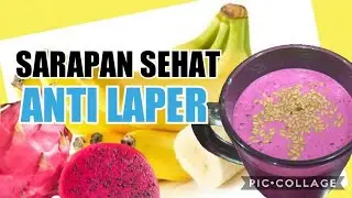 MILKSHAKE OATMEAL BANAPI (BUAH NAGA DAN PISANG)