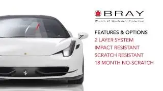 Защитная пленка на лобовое стекло BRAY WindshieldSkin
