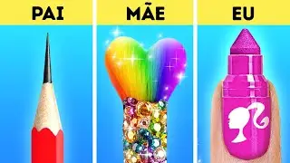 DESAFIO EM FAMÍLIA ✨ Quem Desenha Melhor? Truques de Arte e Engenhocas Legais do YayTime! FUN
