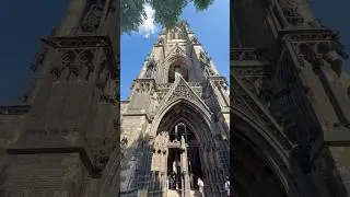 St. Nikolai Memorial (Hamburg 🇩🇪) #shorts #wwii #germany #hamburg #travel #travelvlog #religion