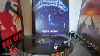 METALLICA - Ride the Lightning (Ride the Lightning 1984 - Remastered 2016) BLACK VINYL