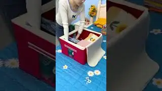 66L Foldable Storage Box | cloth storage box | Foldable cloth storage bag|Big size clothes organizer