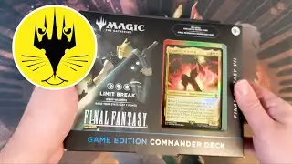 FINAL FANTASY VII Commander Deck &ndash; Game Edition Unboxing