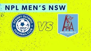 NPL Men's NSW Round 30: Sydney Olympic FC v APIA Leichhardt FC