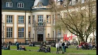 School Yard ASMR Ambience with Car & Bus Sound, Student Talking background| Back to School Ambience