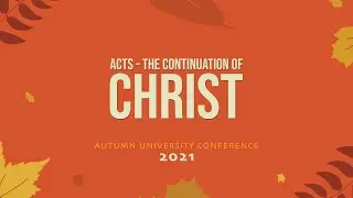Message 3 - The Continuation of the Book of Acts - Living in the Divine History Within Human History