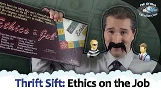 Ethics On The Job - Thrift Sift Board Game Review