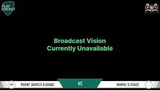 Mount Barker B Grade v Nairne B Grade