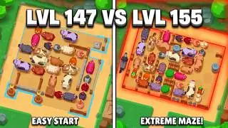 Farm Jam - Animal Parking Game (Mobile) - Level 147 to 155 #farmjam
