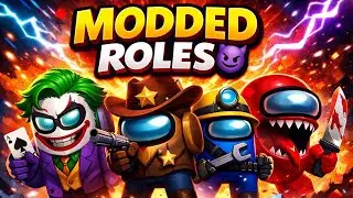 Play With Modded Roles 🔥 | Sheriff, Engineer, Joker | Among Us | Real Gamezone