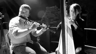 Barry kerr & Seána Davey , Irish flute & Harp