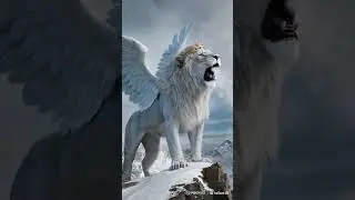 lion with wings