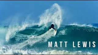 MATT LEWIS, ROB MACHADO, REEF & KAYDN PERSIDOK SURFING LAST SWELL OF 2020.  CARDIFF, CA
